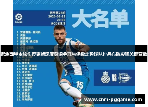 聚焦西甲本轮伤停更新深度解读争冠与保级走势球队排兵布阵影响关键变数
